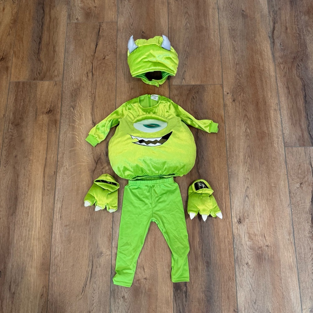 Monsters Inc Mike Wazowski Costume - 6-12 months